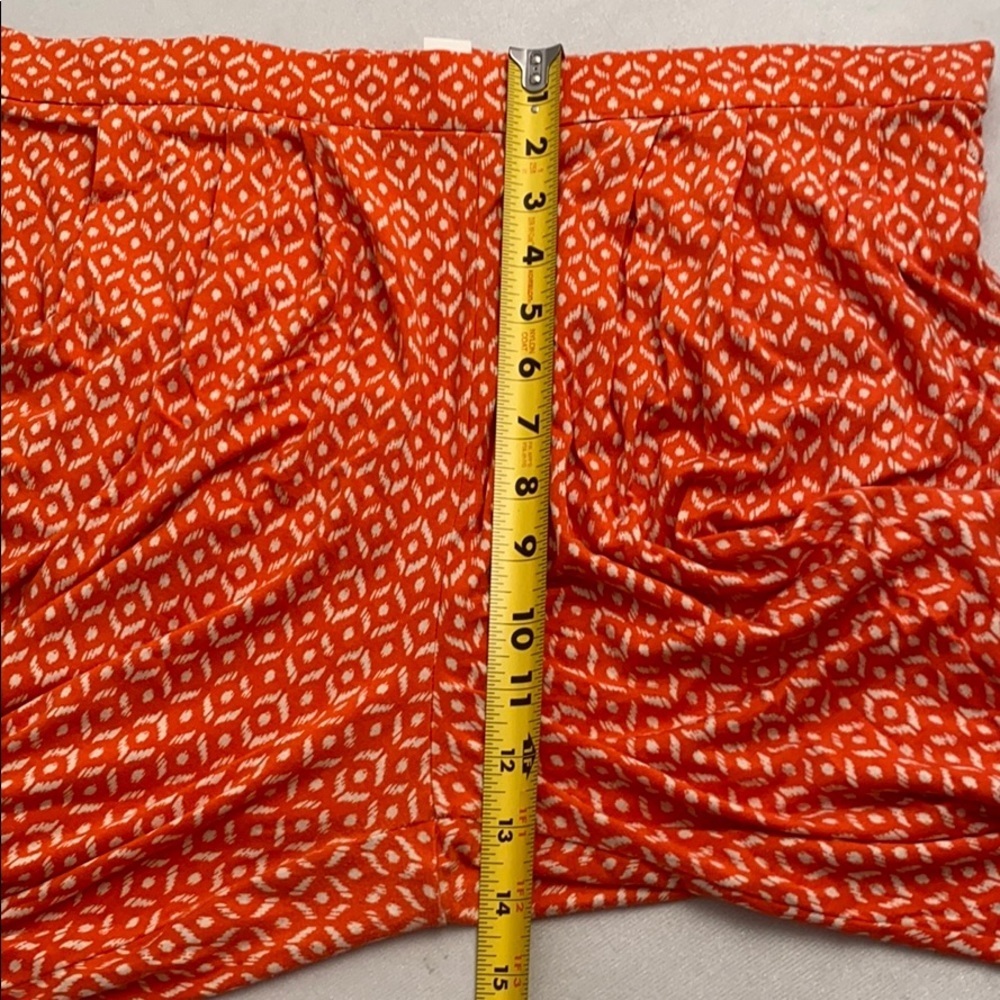 Old Navy orange and cream trouser style lounge pants L - Picture 8 of 11